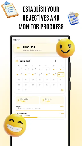 TimeTick - manage your time Android app screenshot 4