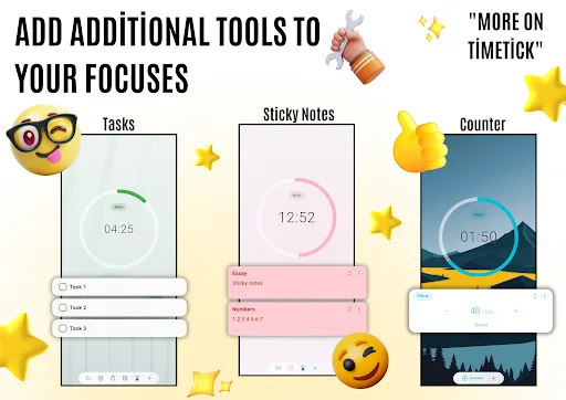 TimeTick - manage your time Android app screenshot 5