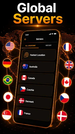 VPN Ultra - Private & Fast Android app screenshot 2