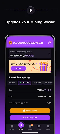 VTRX Miner: Cloud Tool Android app screenshot 4