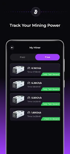 VTRX Miner: Cloud Tool Android app screenshot 5