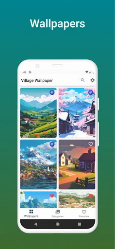 Village Wallpaper Android app screenshot 1