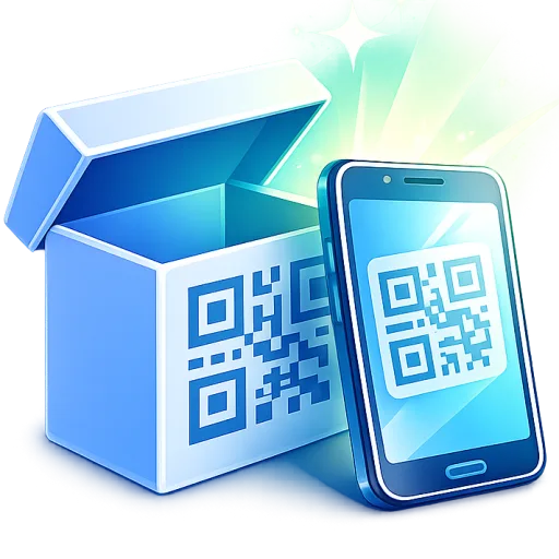 SHYFT: Box Organizer QR Android app icon