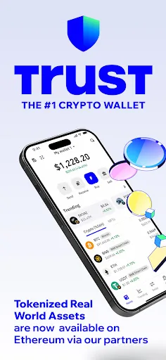 Trust: Crypto & Bitcoin Wallet Android app screenshot 1
