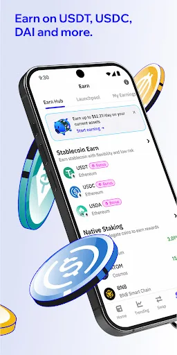 Trust: Crypto & Bitcoin Wallet Android app screenshot 3