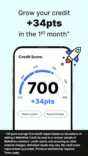 WalletHub Credit Builder Android app screenshot 1