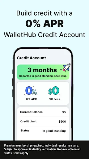 WalletHub Credit Builder Android app screenshot 2