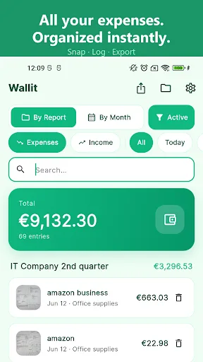 Wallit: Income & Expense Android app screenshot 1