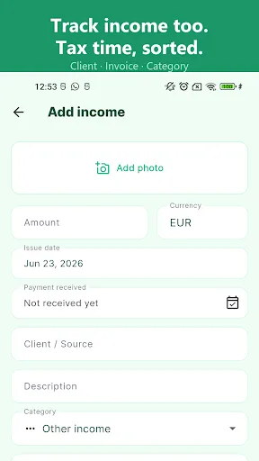Wallit: Income & Expense Android app screenshot 6