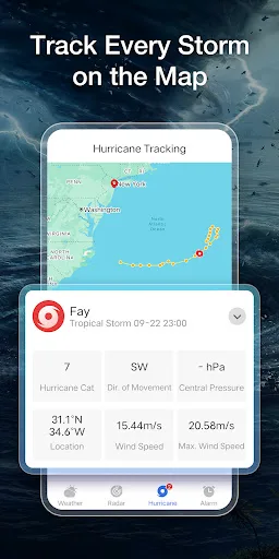 Warm Weather Alarm - Radar Android app screenshot 2