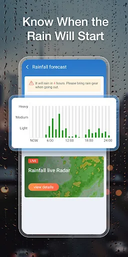 Warm Weather Alarm - Radar Android app screenshot 4