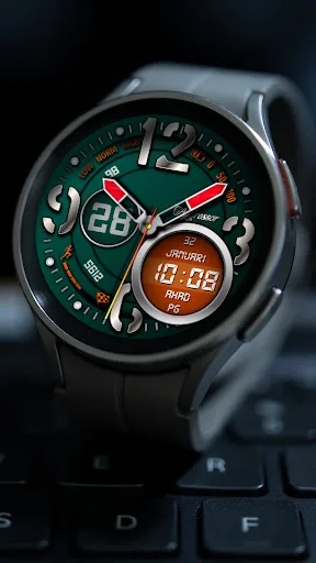 Hybrid Agress Watch face Android app screenshot 3