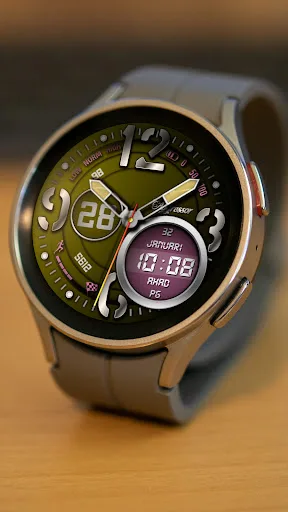 Hybrid Agress Watch face Android app screenshot 5