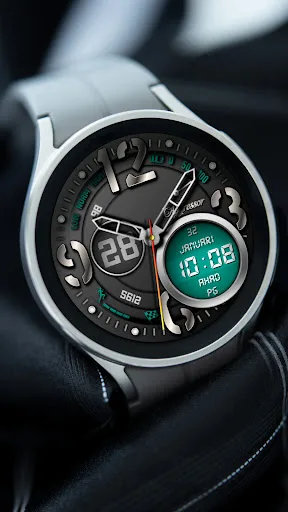 Hybrid Agress Watch face Android app screenshot 6