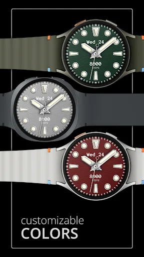 DADAM136: Diver Watch Face Android app screenshot 6