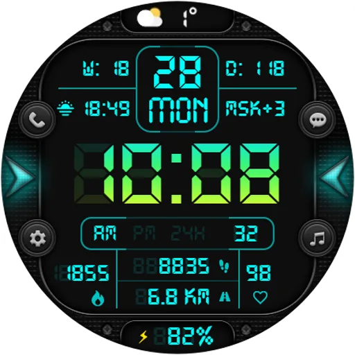 DIGI DANALOT Watch face Android app icon