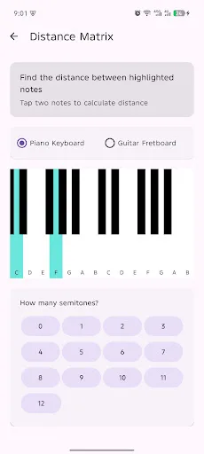 DistantTone:Visual Ear Trainer Android app screenshot 2