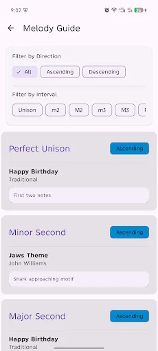 DistantTone:Visual Ear Trainer Android app screenshot 6
