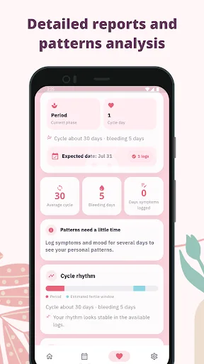 Zahra: Period Tracker Android app screenshot 3