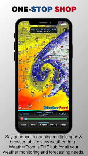 WeatherFront Android app screenshot 2
