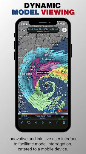 WeatherFront Android app screenshot 3