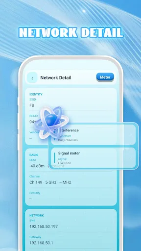 WiFi Spectra: Net Analyzer Android app screenshot 2
