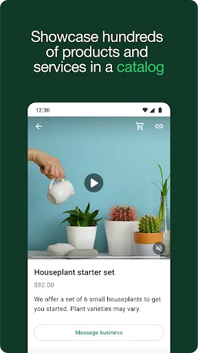 WhatsApp Business Android app screenshot 3