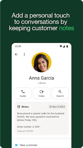 WhatsApp Business Android app screenshot 5