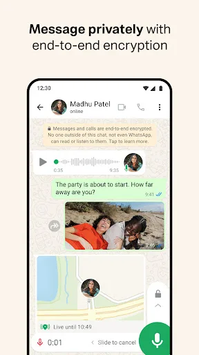 WhatsApp Messenger Android app screenshot 2