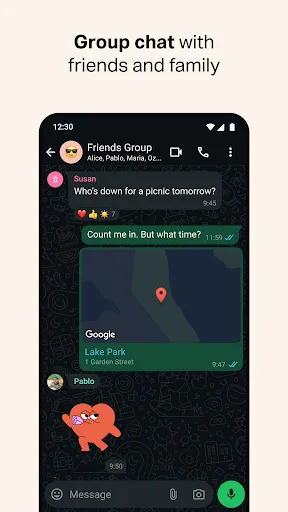 WhatsApp Messenger Android app screenshot 4