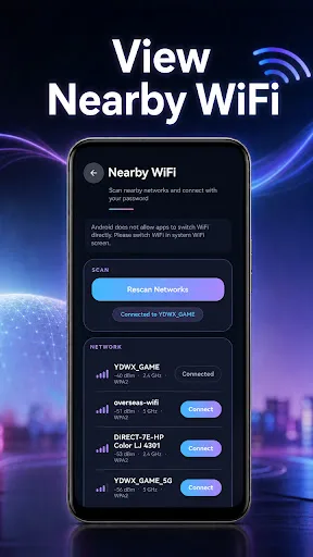 WiFi CreekLink Pro Android app screenshot 1