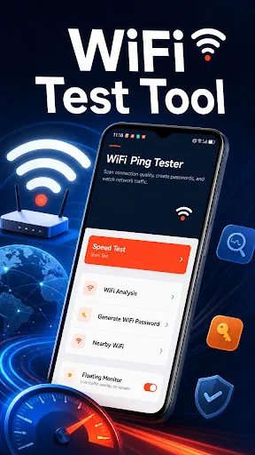 WiFi Ping Tester Android app screenshot 2