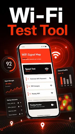WiFi Signal Map Android app screenshot 2