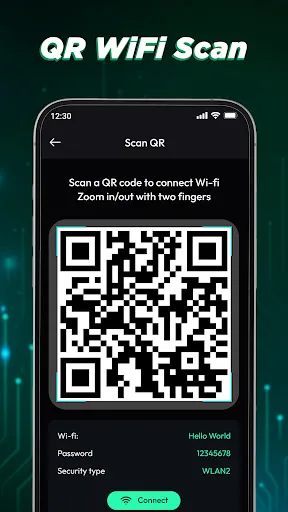 WiFi Map: WiFi QR Scanner Android app screenshot 3