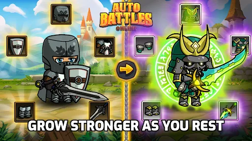Auto Battles World: Idle RPG Android app screenshot 5