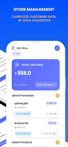 WMP Order Mgmt for WooCommerce Android app screenshot 3