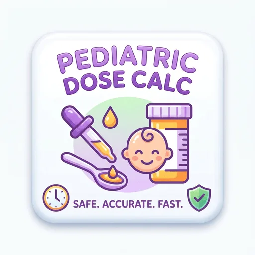 Pediatric Dose Calculator App Android app icon