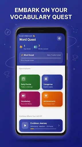 Word Quest: Word Search Game Android app screenshot 4
