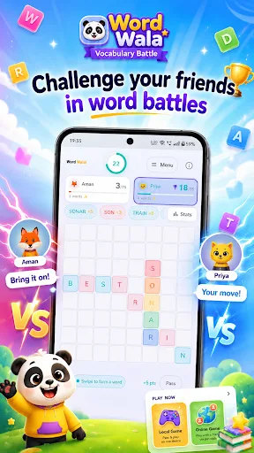 Word Wala - Battle with words! Android app screenshot 2