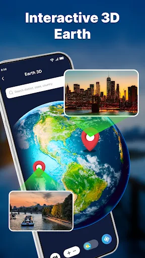EarthVista: Live Satellite Map Android app screenshot 3