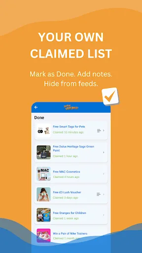 WOW Freebies: Samples & Offers Android app screenshot 4