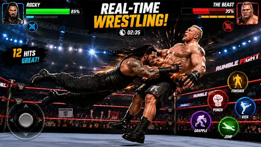 Real Tag Team Wrestling Game Android app screenshot 1