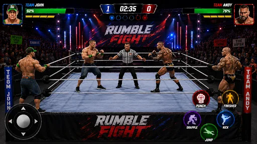 Real Tag Team Wrestling Game Android app screenshot 2