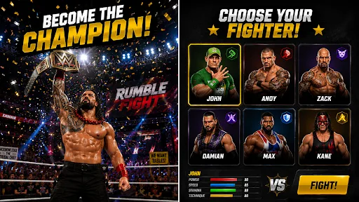 Real Tag Team Wrestling Game Android app screenshot 4