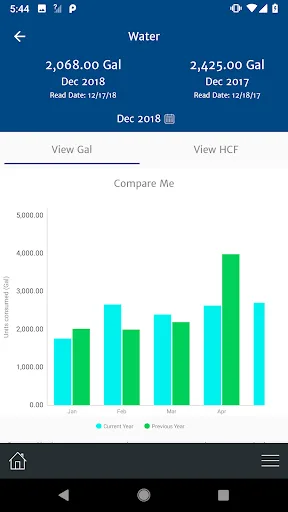 My Utility Account - Mobile Android app screenshot 2