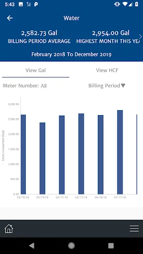 My Utility Account - Mobile Android app screenshot 4