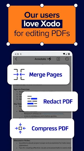 PDF Reader & Editor: Xodo Android app screenshot 3
