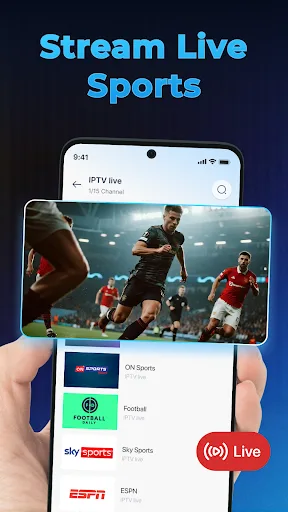 IPTV Player: Live Casting Android app screenshot 2