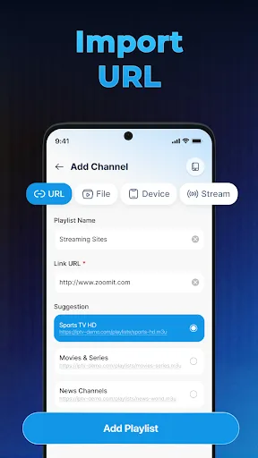 IPTV Player: Live Casting Android app screenshot 5