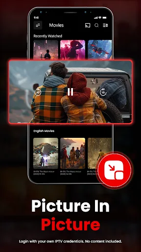 Smart Xtream IPTV Player Android app screenshot 2